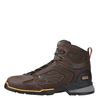 Ariat Work: Rebar Flex 6" Composite Toe Zapatos de Seguridad Hombre - Chocolate Marrones (WNCDT6304)